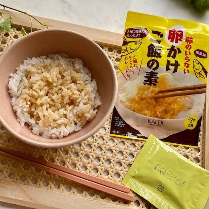 KALDIの「卵がいらない卵かけご飯の素」