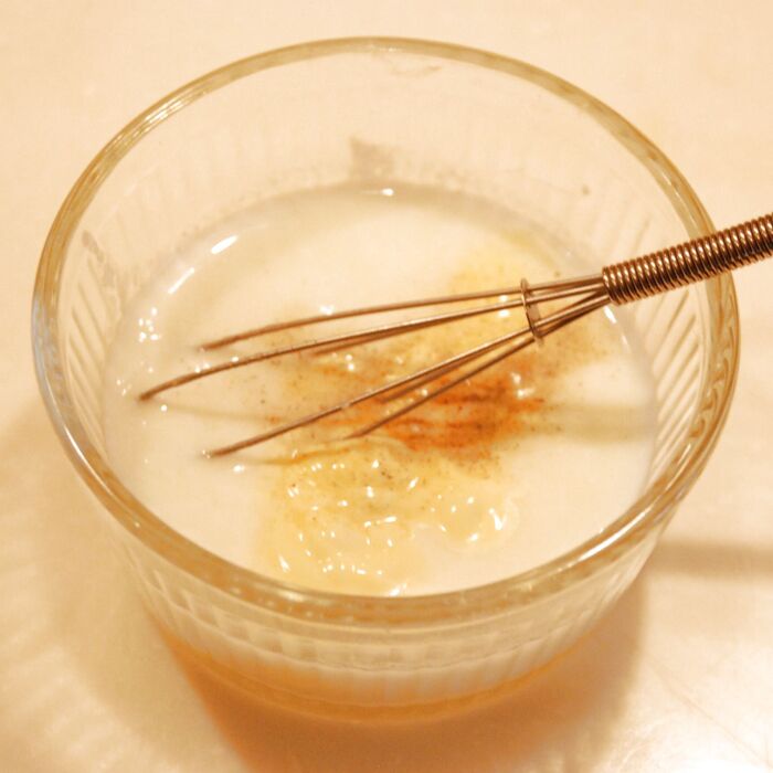 ドレッシングを作ります