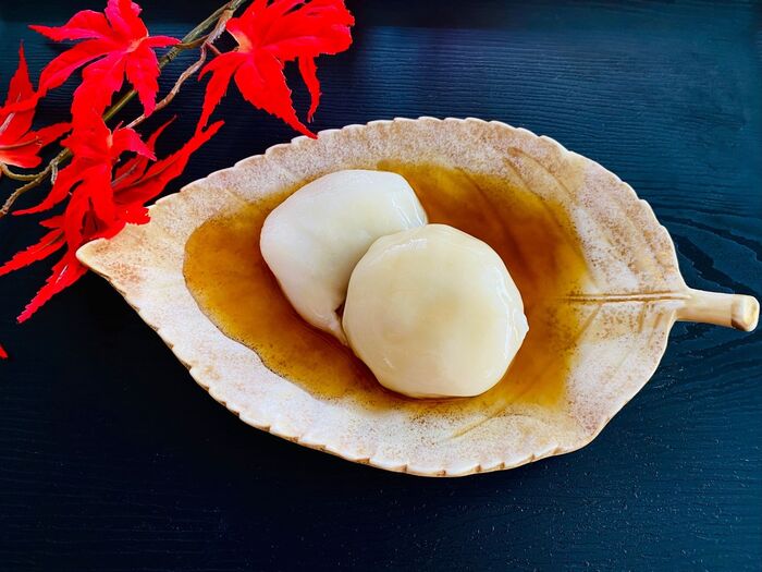 鳴子名物栗団子アレンジ!芋団子(⌒▽⌒)