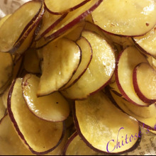 あっという間に完成♬さつまいもチップス🍠