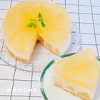 ３層☆洋梨のレアチーズケーキ