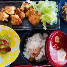 残ったおでん!出汁が美味しいので〜たき込みご飯に(⌒▽⌒)