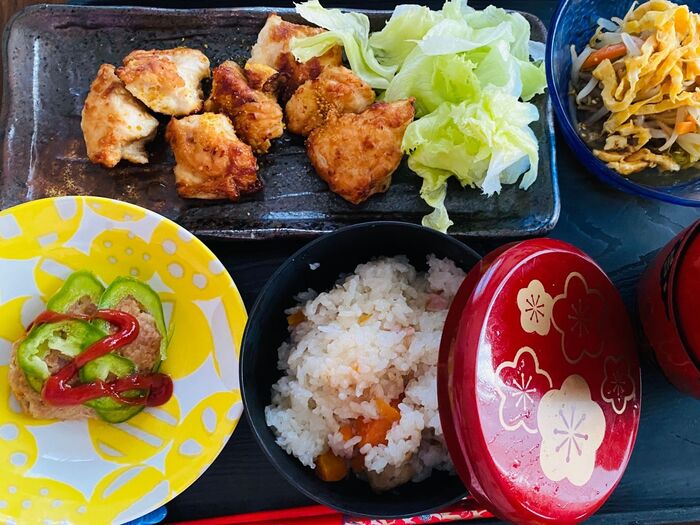 残ったおでん!出汁が美味しいので〜たき込みご飯に(⌒▽⌒)