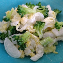 白菜と玉ねぎの浅漬けサラダ