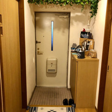 玄関にある履物は『じょりっぱ』だけです