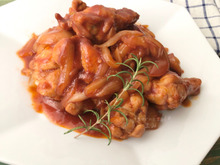 【焼いて煮るだけ!】免疫力アップ↑手羽元のBBQソース煮 #簡単