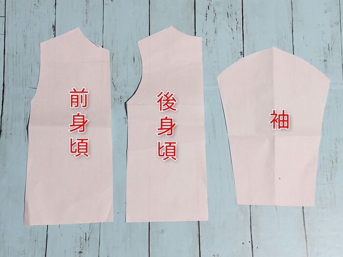 型紙を用意する