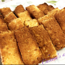 【簡単】切り出しカステラ de ラスク⭐︎