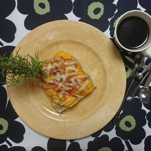 Persimmon toast 「柿🍞」 「かきぱん」