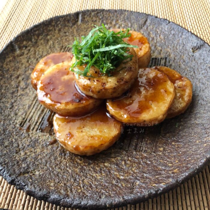【食材3つでホクシャキッ食感】さっぱり味で食欲アップ↑山芋の生姜南蛮 #副菜
