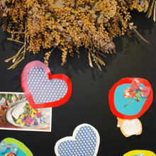 簡単(*^ω^*)お気に入りの包装紙で♡マグネット作り