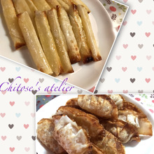 餃子の皮 de 2種のパイ♡✨