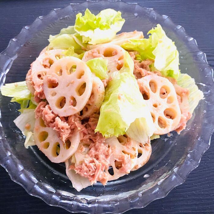 レンコンのシャキシャキサラダ