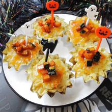 こだわり食材で作る!てんさい糖使用、牛乳不使用のハロウィン風スィートポテト♪