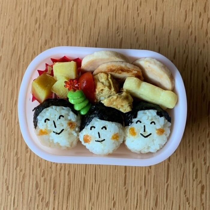黙食でも楽しく!仲良しお友達べんとう