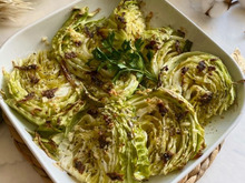 我が家では炒めるより人気!グリルキャベツ