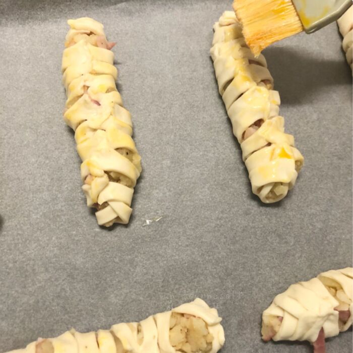 ⑤オーブンで焼いて完成!