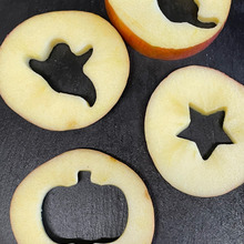 芯が可愛い🎃ハロウィン輪切り林檎