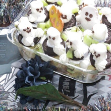 【マーヤと魔女】子供喜ぶ♡いたずらシーツのマシュマロおばけの簡単!スコップケーキ♪