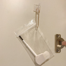 【ダイソー】ジッパー袋で場所を取らない収納