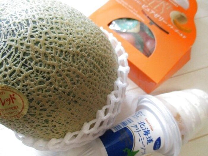北海道の美味しい食べ物3品使用~!
