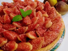 贅沢に♥イチジクたっぷりタルト☆いちじくスイーツ①