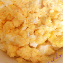 フライパン要らずでヘルシーな炒り卵⭐︎