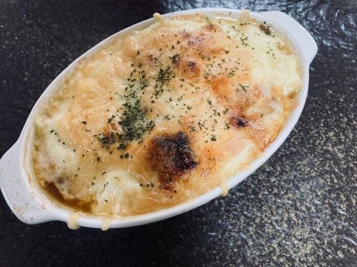 あったかチーズグラタン!?鍋!?