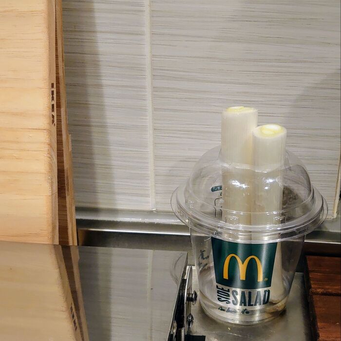 冷蔵庫には入れずに、キッチンの隅っこで保存