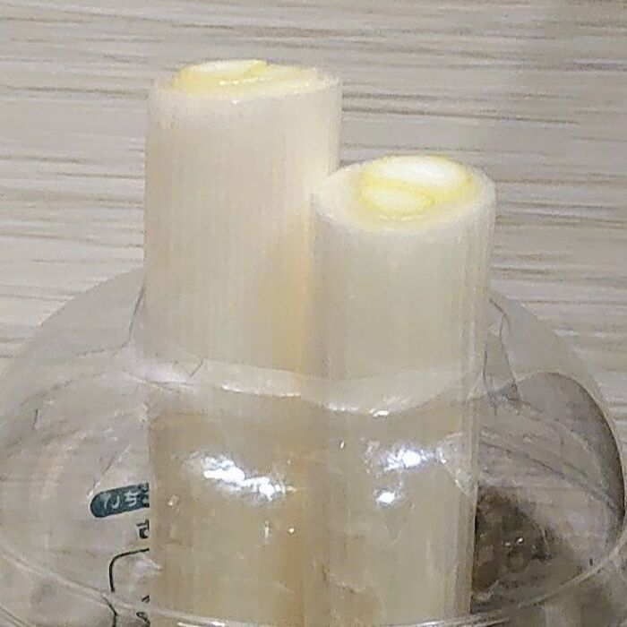 切って30分で、この成長!