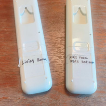 マステでOK! リモコンイライラ問題解消法