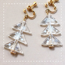 セリアのビーズで作る♡大人可愛いクリスマスアクセ