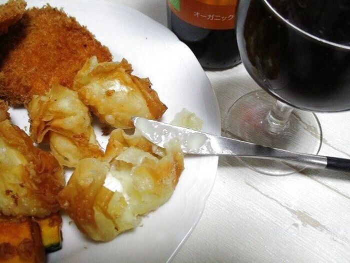 とろ~りチーズがたまらない!超簡単!《揚げカマンベールチーズ♪》