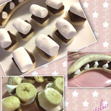 見た目はあれでも味は最高♬バナナトッツォ♡✨