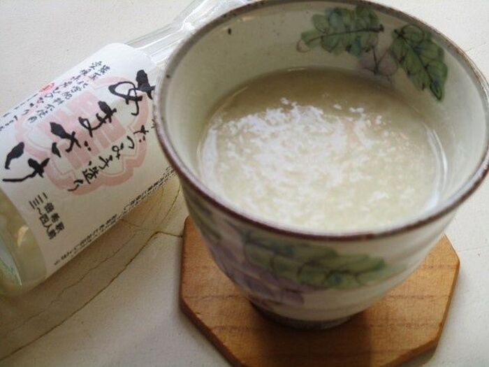 大洲市の名産品のピカイチ甘酒!の美味しい飲み方♡体の芯から温まる一杯!生姜入り甘酒♪