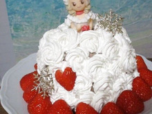 クリスマスに喜ばれる!苺たっぷりのプリンセスケーキ♡余った天ぷら粉の活用方法!