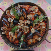 Paella 久々・・・・バレンシアの名物料理!!