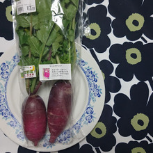 赤いから・・・赤大根?? 正解!! radis rouge