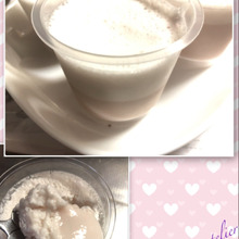 材料2つ⭐︎ふんわり2層のいちごムース🍓✨