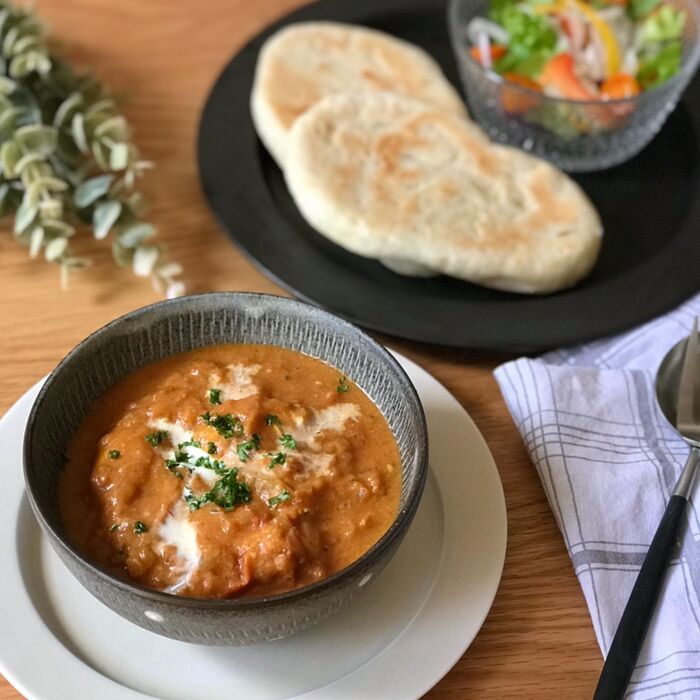 味噌と塩こうじのバターチキンカレー