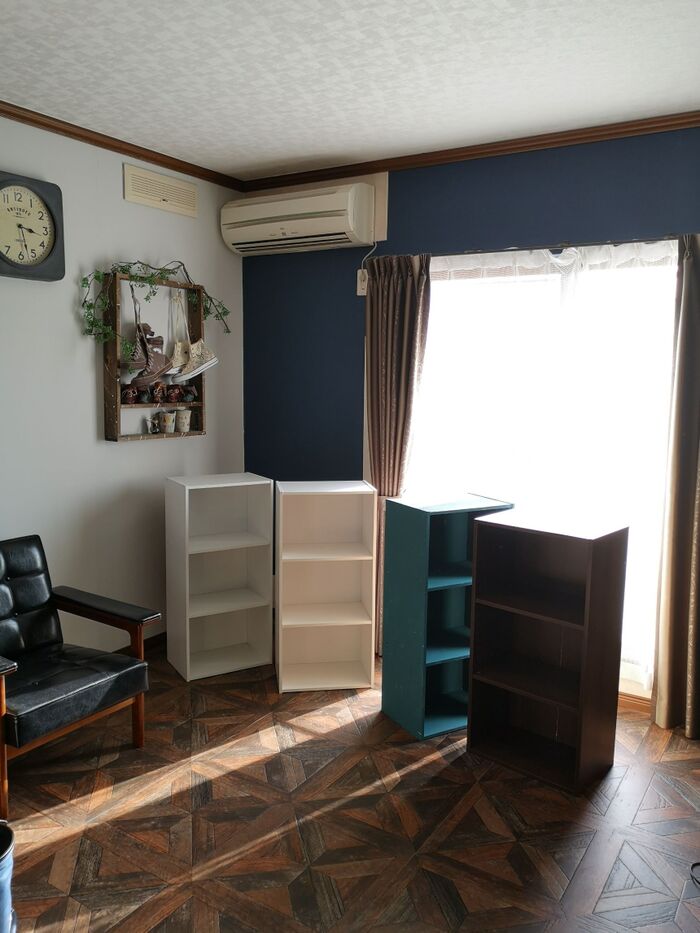 断捨離して不要になったカラーボックス