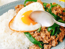 【楽めし】ひき肉ピーマンライス