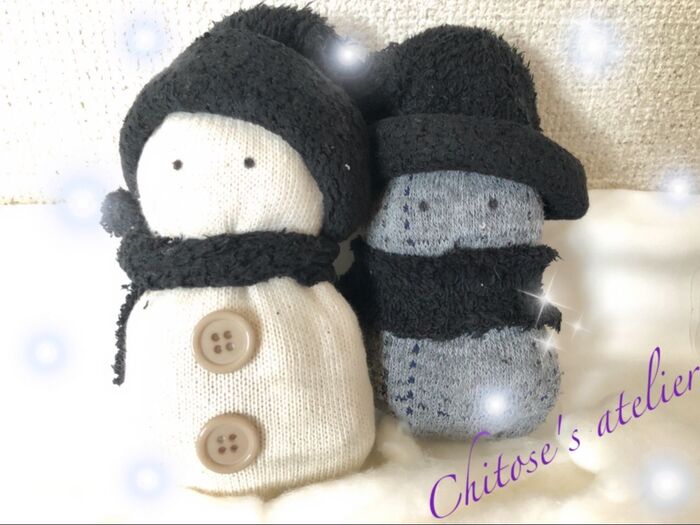 【廃材工作】今作れば冬までずっと飾れる雪だるま⛄️✨