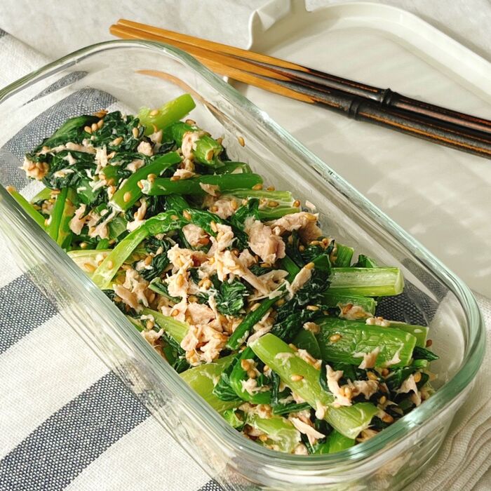 【楽めし】ゴマツナコマツナ