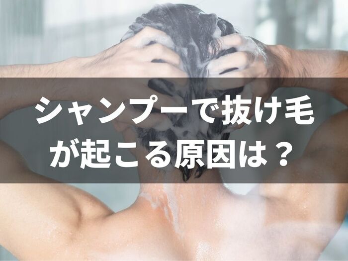 シャンプー時の抜け毛が多いけど大丈夫?正常な範囲は?