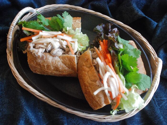 バインミーのできあがり♫