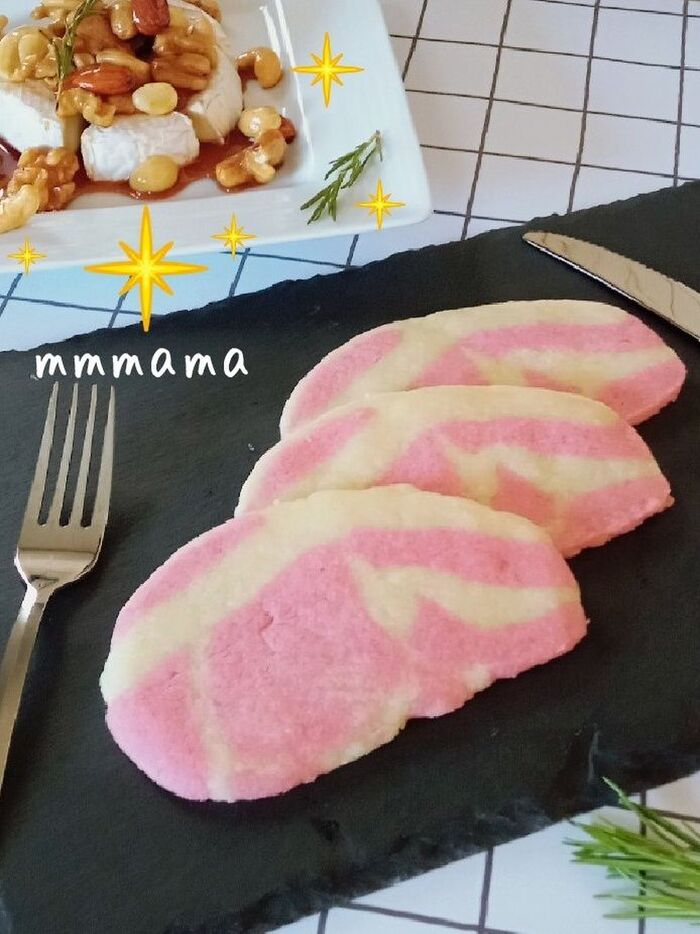 簡単!100均ミックス粉でお肉クッキー☆豚ロース肉風