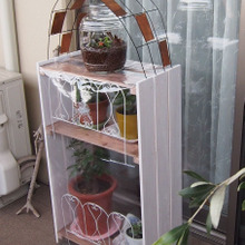 「ビニールハウス棚」作りました!