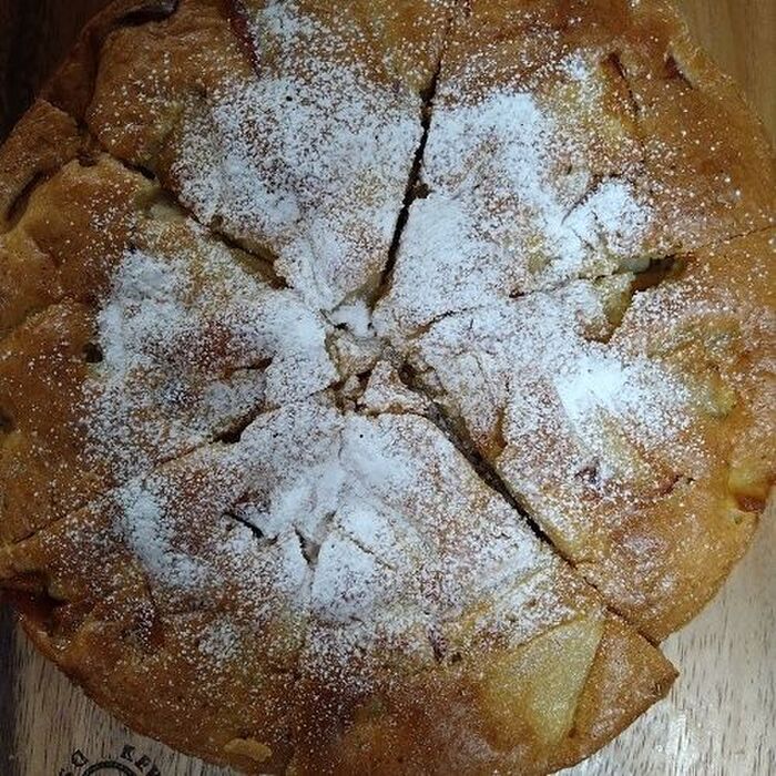 粉糖をかける