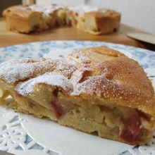 シナモンの香り、アップルケーキ